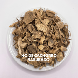 NÓ DE CACHORRO RASURADO