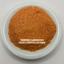 TEMPERO SABOROSO PEIXE E FRUTOS DO MAR