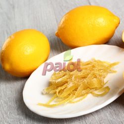 Limão Siciliano em Tiras Cristalizada