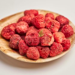 Morango Desidratado Glaceado